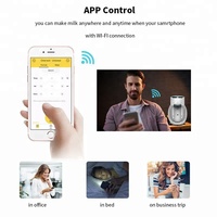 Preparador de Fórmula Inteligente de Nuevo Diseño con Control Remoto WiFi a través de la Aplicación O2, Dispensador Automático de Fórmula en Polvo para Biberones