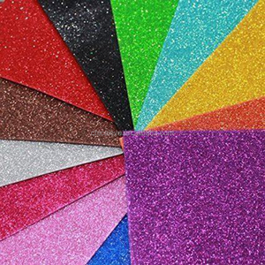 Fogli di schiuma EVA Glitter arti e mestieri, fogli di plastica autoadesivi - Product Image 2