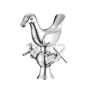(SF-001) <span class=keywords><strong>grifo</strong></span> de <span class=keywords><strong>animal</strong></span> con doble mango en forma de pato, <span class=keywords><strong>grifo</strong></span> de lavabo cromado, todo tipo de <span class=keywords><strong>grifo</strong></span> - Product Image 1