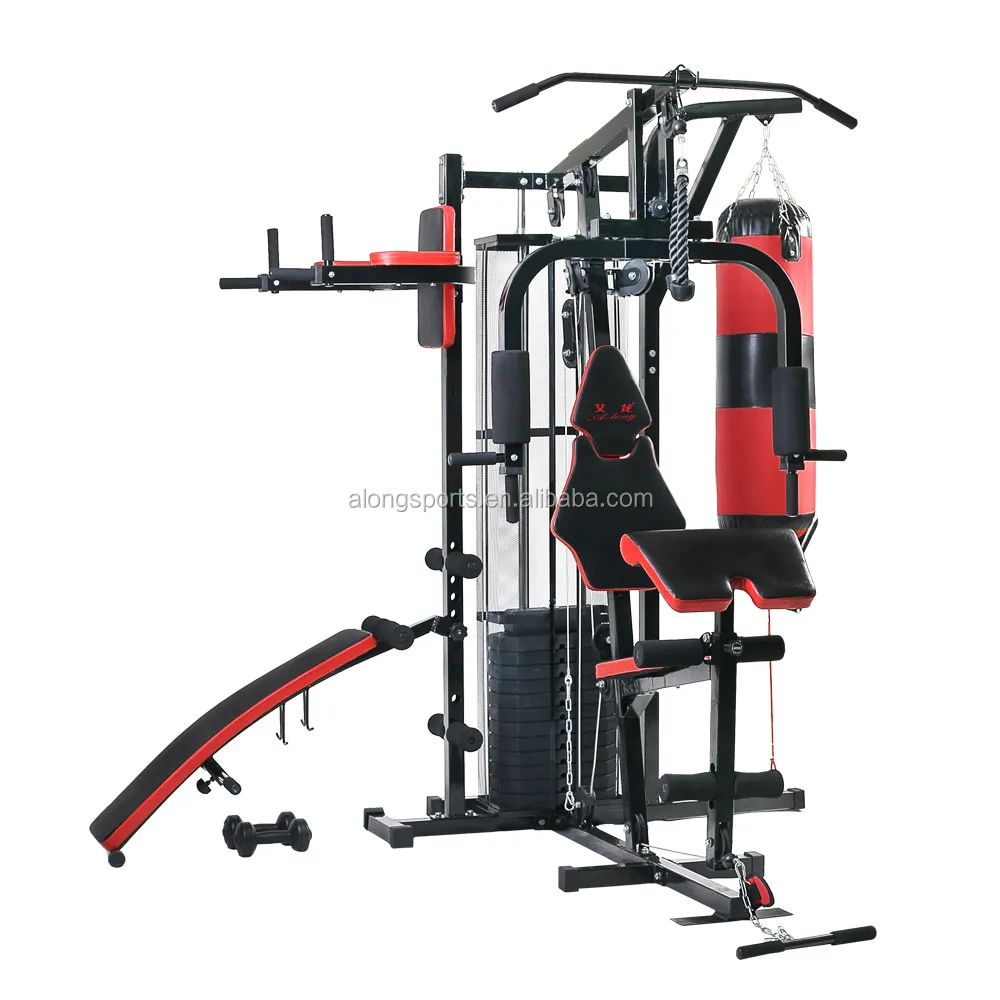 Yeni Kraftstatio Fitness ekipmanları çok istasyonu ev spor salonu 100KG 220LBS ağırlık dambıl egzersiz tezgahı