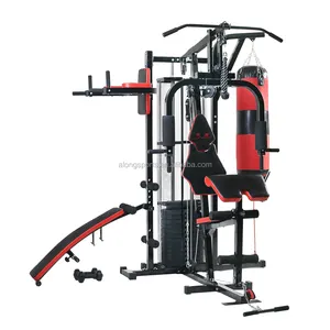 Nuovo Kraftstation attrezzature per il Fitness stazione Multi forza Home Gym Station100KG 220LBS Block con panca per esercizi con manubri