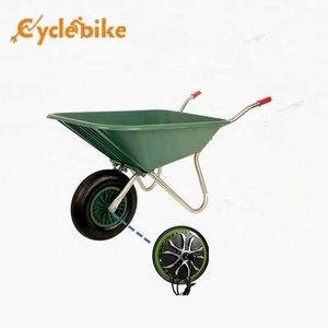 Roue de brouette électrique avec <span class=keywords><strong>frein</strong></span> à tambour, 10x4.0, 36v, 500w, moteur intégré - Product Image 1