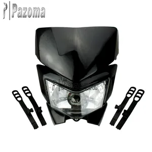 Pazoma Universele Enduro Cross Dual Sport Dirt bike Koplamp Voor CR CRF XR KDX KLR KLX DR DRZ TTR WR YZ KLX450