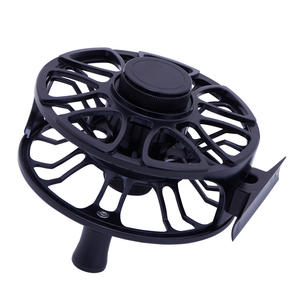 Carrete de Pesca con Mosca Ajustable de Aluminio Negro de 3/4 5/6 7/8 9/12 WT, para Mano Derecha e Izquierda - Product Image 5