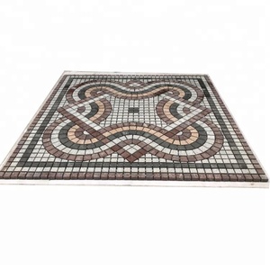 Adoquines en forma de <span class=keywords><strong>ventilador</strong></span> de granito, piedra de pavimentación entrelazada de granito gris tumbado, Cubo de adoquines - Product Image 3