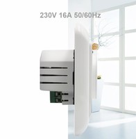 Imetal-termostato de calefacción de suelo eléctrico, regulador con sonda de sensor de suelo, 220V y 16A