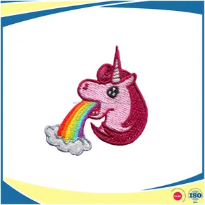 רקום Unicorn תיקון עיצוב רקמת בד מדבקות