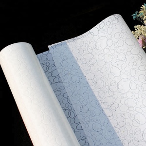 Cerchio bianco Design Art vetro pellicola per finestre per interni in vetro colorato effetto Privacy <span class=keywords><strong>Film</strong></span> finestra decorazione per la casa - Product Image 3