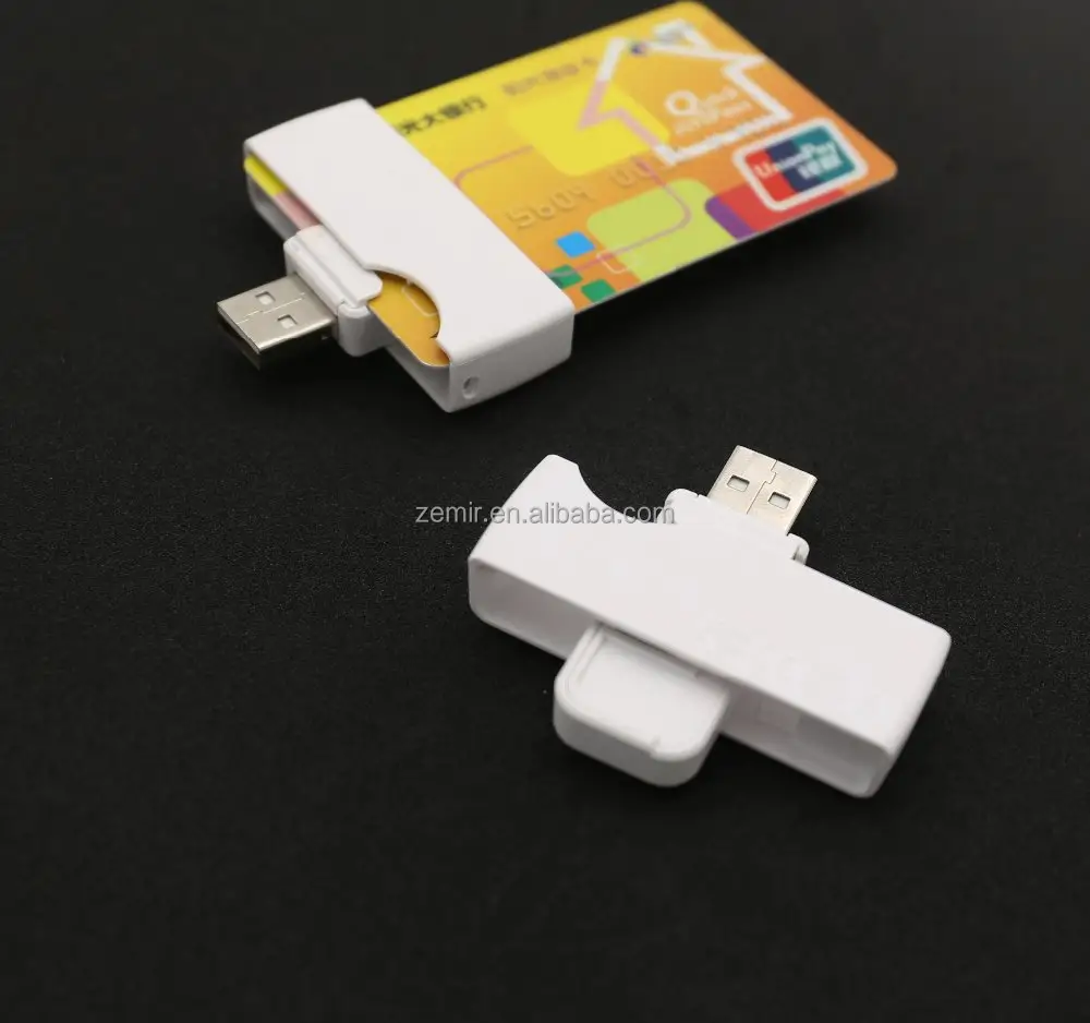 Rotate ATM Smart Card Reader for SIM /ATM/IC/ID Card