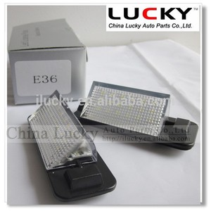 Hot vente interne avertissement Canceller automobile W203 a mené la lampe de plaque d'immatriculation - Product Image 3