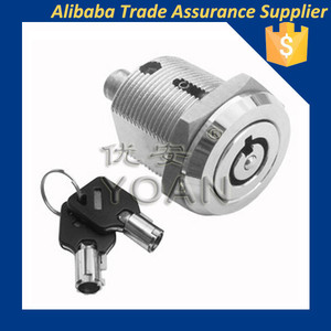 An Ninh hình ống push button Lock cho máy bán hàng tự động vật liệu hợp kim kẽm - Product Image 2