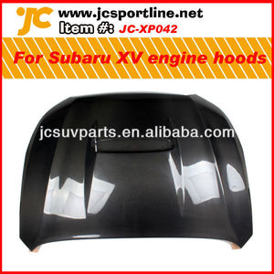 de fibra de carbono capucha para subaru xv bonete frontal de coche cubierta del motor - Product Image 1