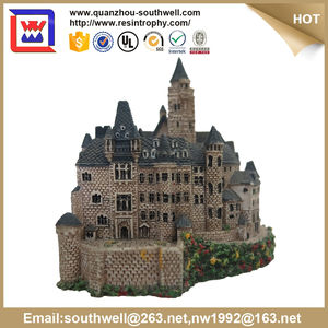 Custom factory gros <span class=keywords><strong>château</strong></span> <span class=keywords><strong>de</strong></span> résine et belle maison déco table résine <span class=keywords><strong>château</strong></span> et miniature <span class=keywords><strong>château</strong></span> modèle - Product Image 2
