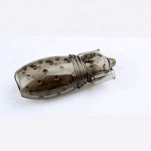 Pénis Masseur Mâle Masturbateur Retard Durable Formateur <span class=keywords><strong>Gland</strong></span> Cap Vibrateur - Product Image 6