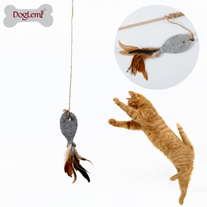 2018 best cat supplies Bell interactive toy cat nature fountain pen teaser - Product Image 2