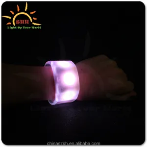 2018 new products led programmable remote controlled & custom led bracelet for party and festival