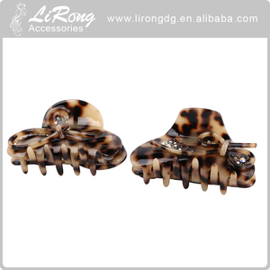 Mode Aacetate motif Léopard griffe <span class=keywords><strong>clip</strong></span> pour les femmes - Product Image 1