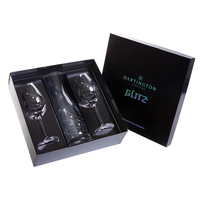 Boîte cadeau en carton personnalisée de haute qualité pour verres à vin
