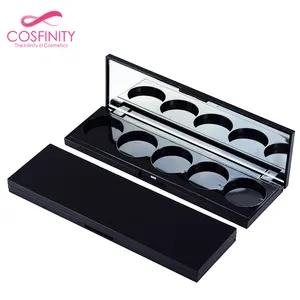 Milieuvriendelijke Bedrukt Karton Magnetische Make-Up Oogschaduw Verpakking Container Custom Make-Up Eyeshadow Palette