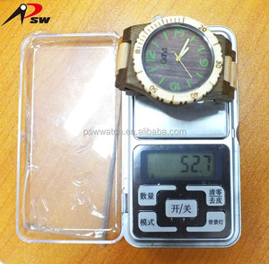 Montre en bois de bambou naturel pour homme, jouet artisanal fait à la main, usine - Product Image 6