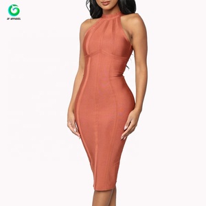 Nuovi Prodotti Alibaba 2020: Abito da Festa Trasparente con Fascia per Donne Europee, Vestito da Club Notturno - Product Image 3