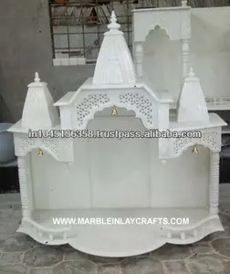 Temple décoratif en marbre sculpté à la main, style japonais - Product Image 1