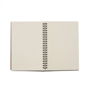 Caderno de Papel em branco Baratos Em Massa de Papel Kraft Planejador Caderno de Papel Ofício
