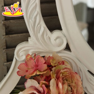 Bàn trang điểm gỗ trắng hiện đại dành cho nữ, mã W08H013, đang bán - Product Image 4