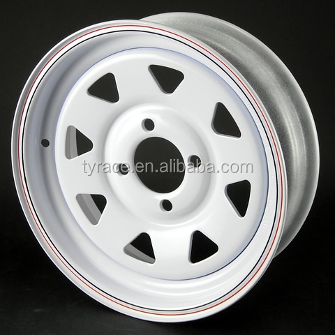 Сталь оправы колеса трейлера 13x4.5