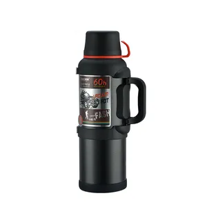 Nieuwe Producten 3 Liter Grote Thee Thermosfles Staal Mega Vacuüm Thermos 4 Liter