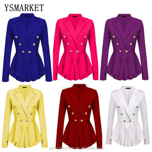 Cappotto <span class=keywords><strong>Invernale</strong></span> alla Moda Stile Europeo con Fibbie, Trench Doppiopetto, Capospalla Casual da Donna, Cappotto <span class=keywords><strong>Lungo</strong></span> a Maniche Lunghe - Product Image 2