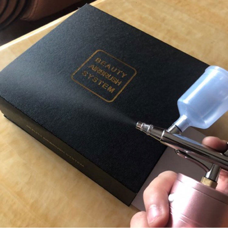 2019 maître pistolet aérographe mini cheveux couleur aérographe beauté compresseurs