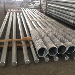 40ft Zincato a Caldo In Acciaio Conico elettrico di alimentazione utility tubolare pole - Product Image 2