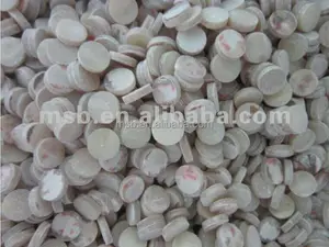 natural trocas/trochus shell button blank for shirt button making