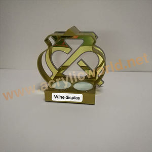 Dispensador de glorificador de botella de vino, soporte de exhibición de botella de licor, acrílico, moderno, led, Venta al por mayor - Product Image 5