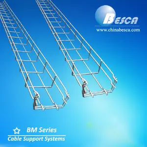 SS316 Wire Mesh Cable Tray With NEMA-VE-1 Certificate