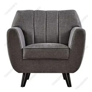 סגנון צרפתי 81581 Wingback כנף כיסא טרקלין גונית ספה כורסא