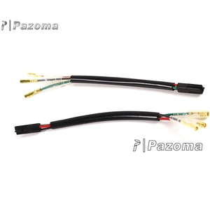 Connecteur de prise d'adaptateur de fil du marqueur 12 volts, pour <span class=keywords><strong>CBR</strong></span> 600RR 2003 — 2014, 1000RR 2004-2007 - Product Image 2