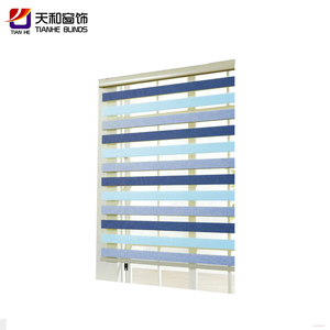 Retráctil diseño colorido doble <span class=keywords><strong>Zebra</strong></span> ciego proveedor - Product Image 1