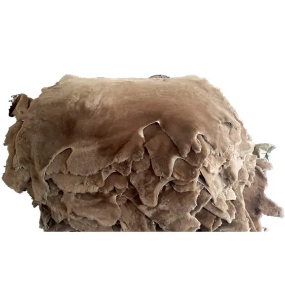 Okayda high quality tanned lamb fur lining for coat