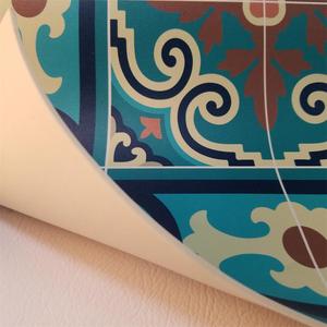 Tapis de sol en vinyle avec imprimé UV, noir et blanc, 1 pièce, pour cuisine et salon - Product Image 4