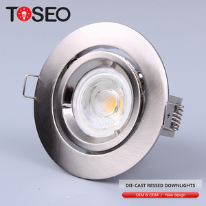 Traditionnelle <span class=keywords><strong>3</strong></span> w 5 w 6 w die-casting encastré dans la lumière presse <span class=keywords><strong>spots</strong></span> montage luminaire - Product Image 2