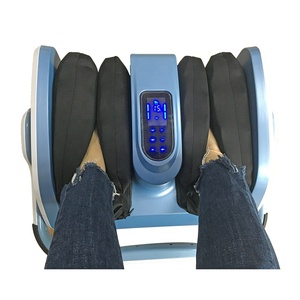 Venta al por mayor presión de aire compresión vibración Shiatsu pierna pie masajeador máquina con calor - Product Image 3