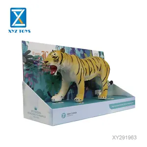 factory direct sale hot selling realistic zoo wild plastic toy animal for kids