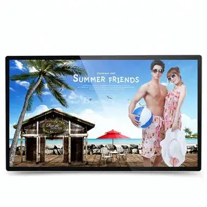 55 inch indoor 3G 4G full hd sexy video lcd android digital signage network advertising media player