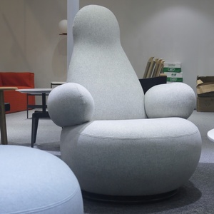 Hiện đại Ghế phòng chờ ghế sofa phòng chờ Ghế salon cao trở lại và thấp trở lại ghế chờ đợi với chức năng xoay - Product Image 3