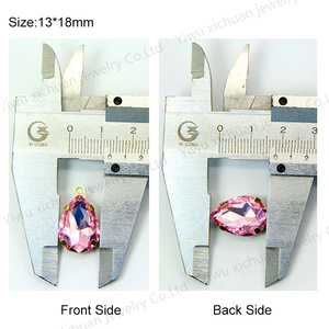 عرض خاص قلادة حجر كريستال مع مخلب معدني لصنع القلادات - Product Image 2