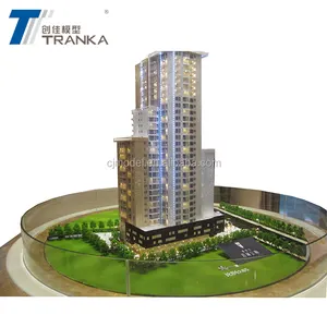 Best selling architectural building scale model , miniature building models