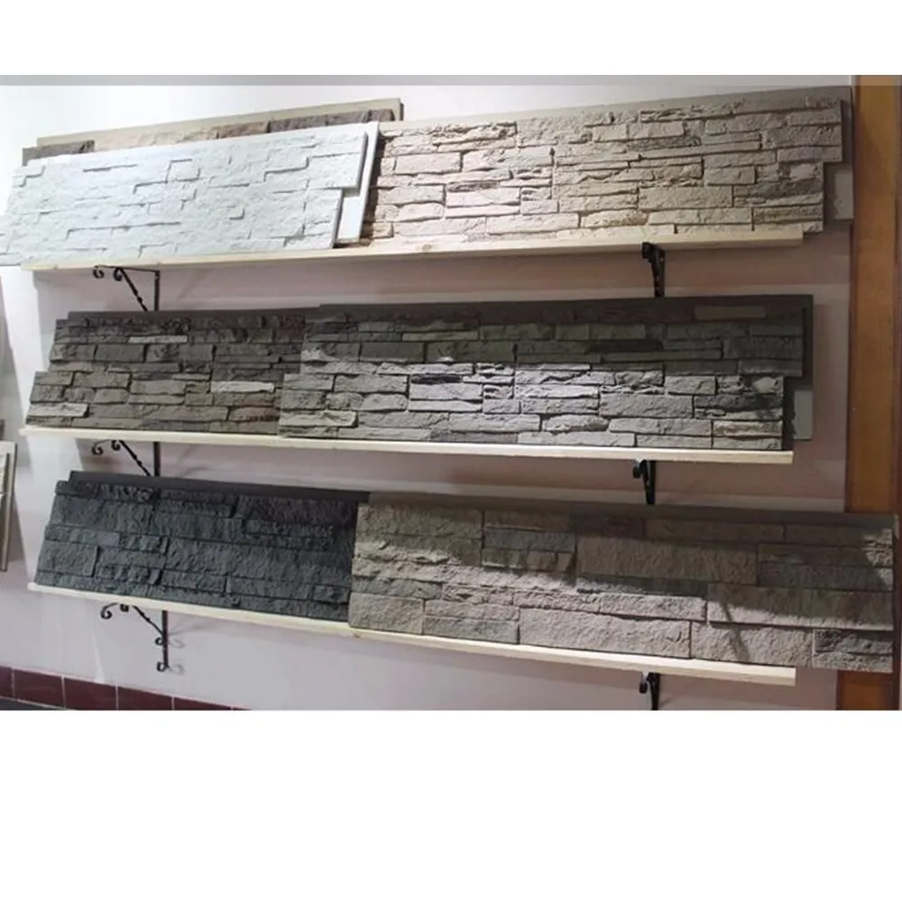 Polyurethane High Quality Beauty Cheap Decorative Wall Panel PU wall stone strips