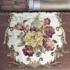 Tela de terciopelo bordada de estilo árabe para sofá, tejido bordado de lujo con más diseños - Product Image 2